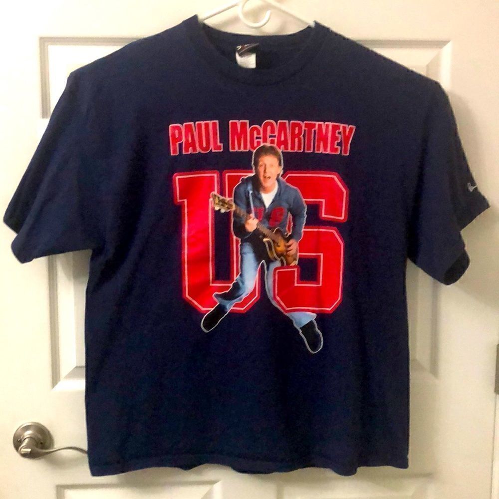 2005 Paul McCartney us concert tour t-shirt size XXL